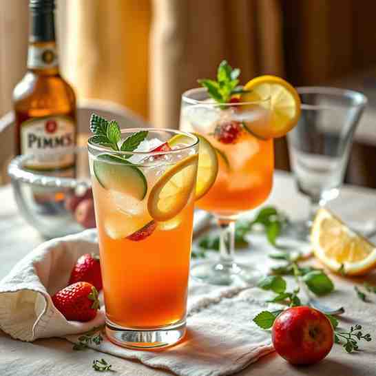 Pimm's Cup Recipe - Classic Summer Cocktail